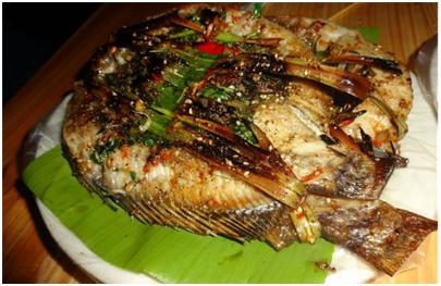 香茅草烤魚